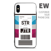 EW Eurowings color Baggage Ticket design perfect for aviation geeks crew pilot apple iphone huawei samsung xiaomi